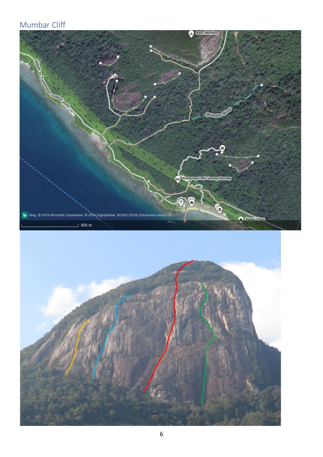 Topo of Mumbar Cliff
